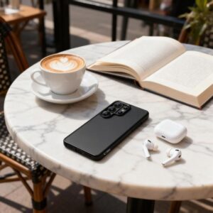 coque magmat pour samsung galaxy s26 ultra tech protect noir mat
