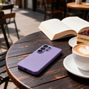 coque smart wallet pour samsung galaxy s26 ultra tech protect violet