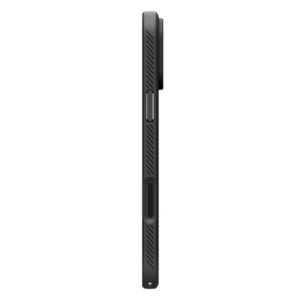 coque liquid air pour iphone 17 pro spigen noir mat