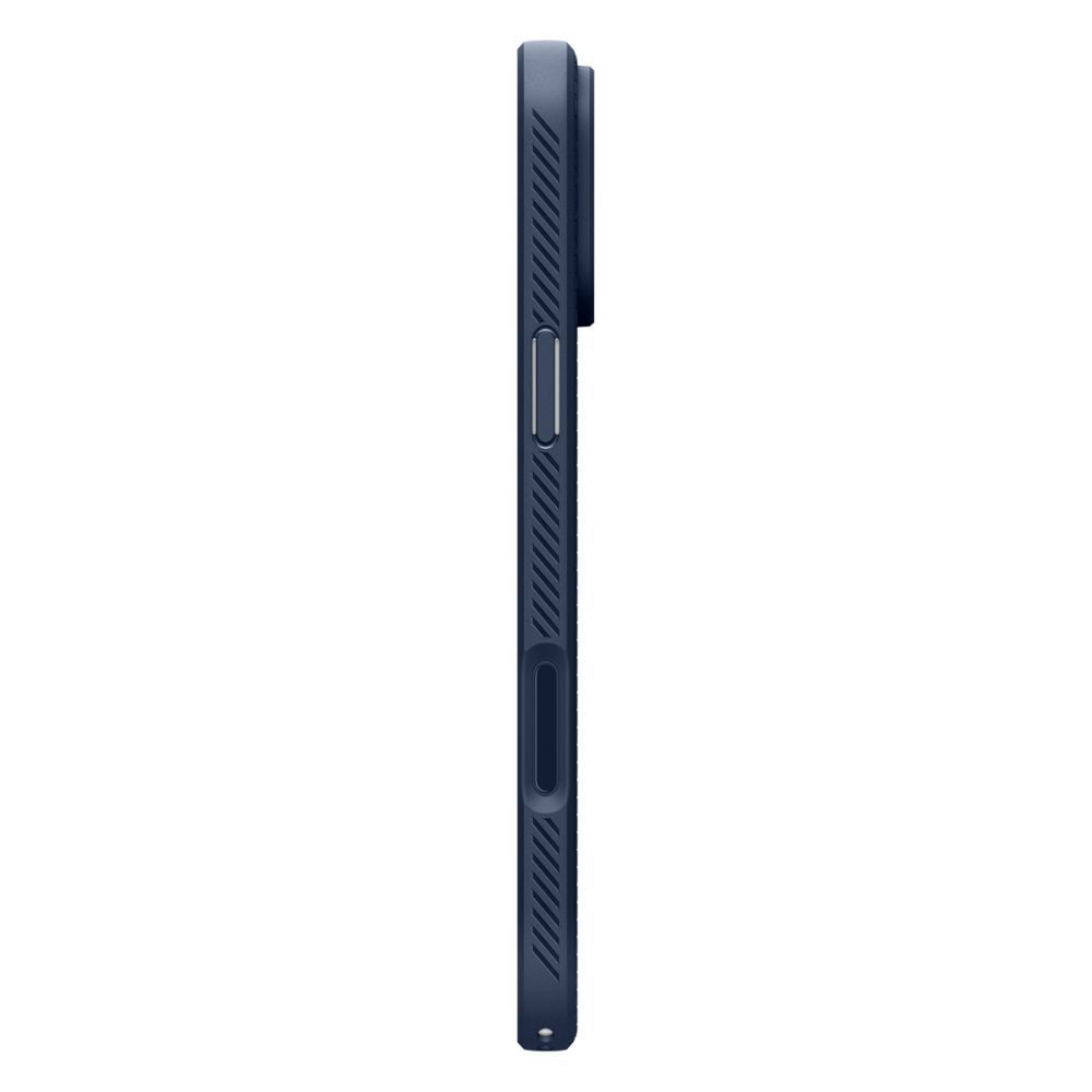 coque liquid air pour iphone 17 pro spigen bleu marine