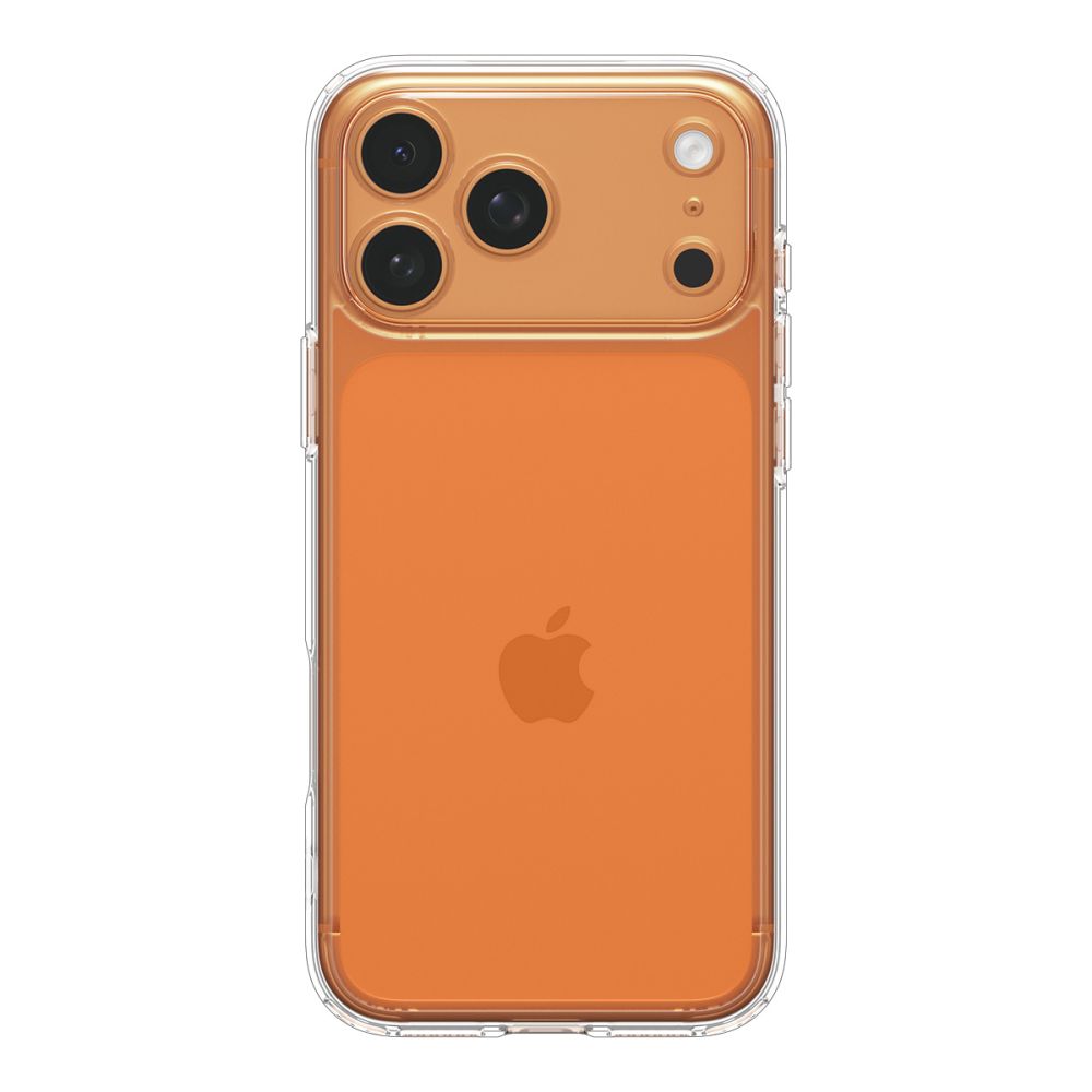 coque ultra hybrid pour iphone 17 pro spigen cristal transparent