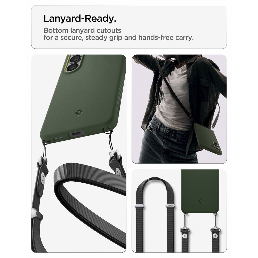 coque samsung galaxy s26 nano pop spigen vert