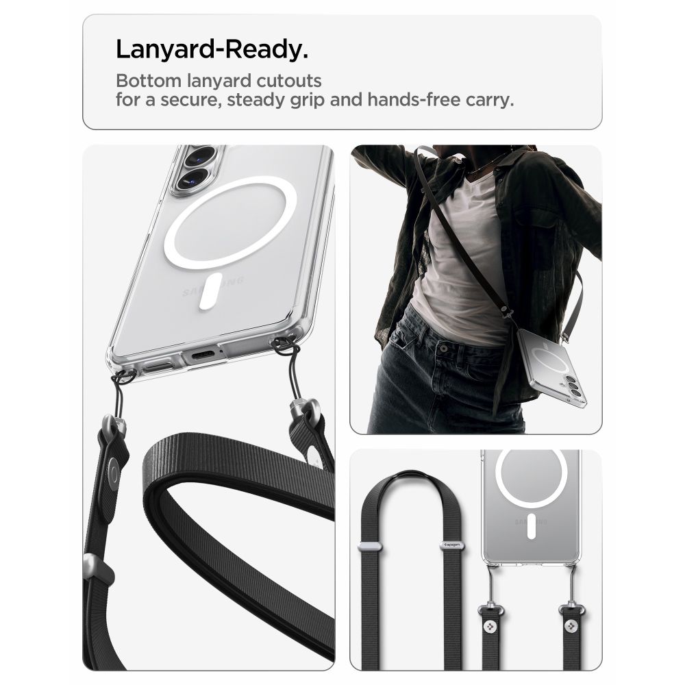 coque samsung galaxy s26 ultra hybrid spigen blanc
