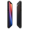 coque iphone 16e / 17e liquid air spigen noir mat