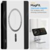 coque iphone 16e / 17e liquid air spigen noir mat