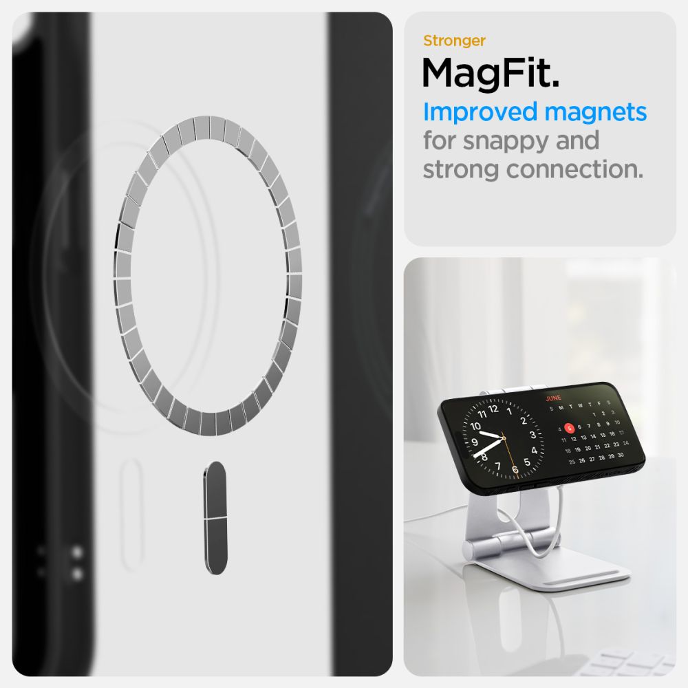coque iphone 16e / 17e liquid air spigen noir mat
