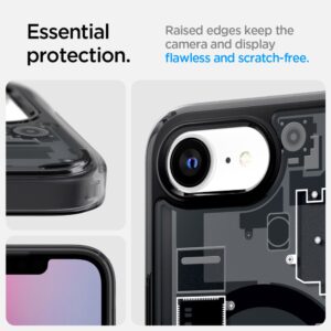 coque iphone 16e / 17e ultra hybrid spigen noir