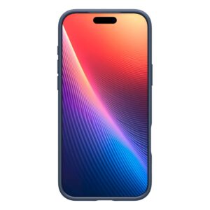 coque iphone 17 pro max liquid air spigen bleu marine