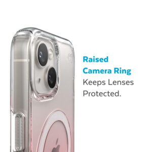 coque iphone 15 plus presidio perfect clear ombre magsafe speck transparent