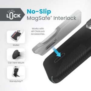 coque iphone 15 pro presidio2 grip clicklock magsafe speck noir