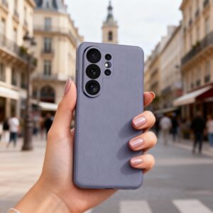 coque smart wallet pour samsung galaxy s26 ultra tech protect violet