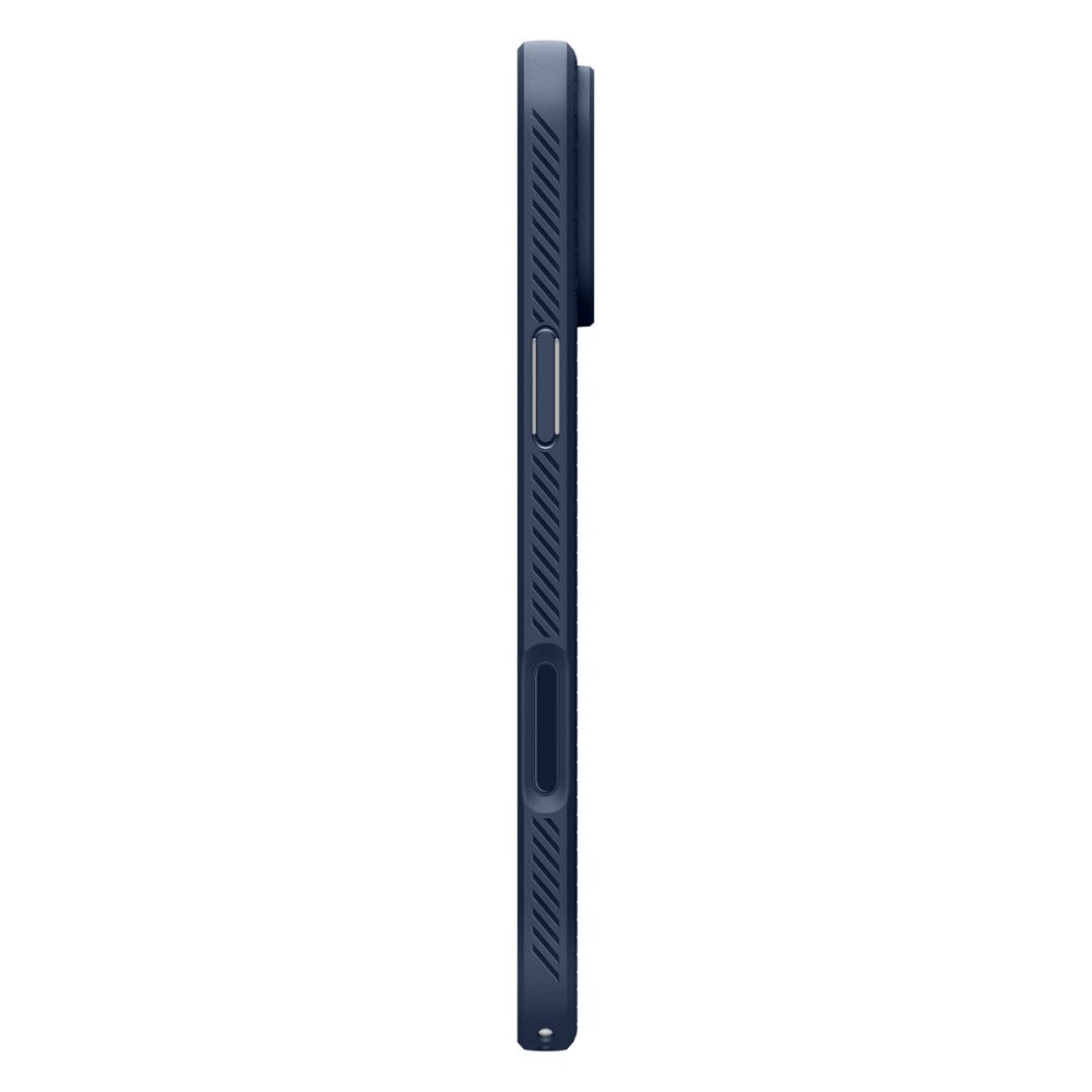 coque iphone 17 pro max liquid air spigen bleu marine