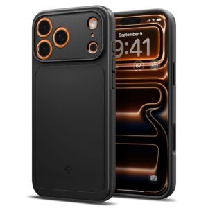 coque iphone 17 pro max thin fit mag spigen noir