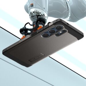coque samsung galaxy s25 ultra tough armor spigen anthracite