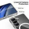 coque samsung galaxy a36 / a56 / a37 5g tech protect flexair hybrid magsafe transparent