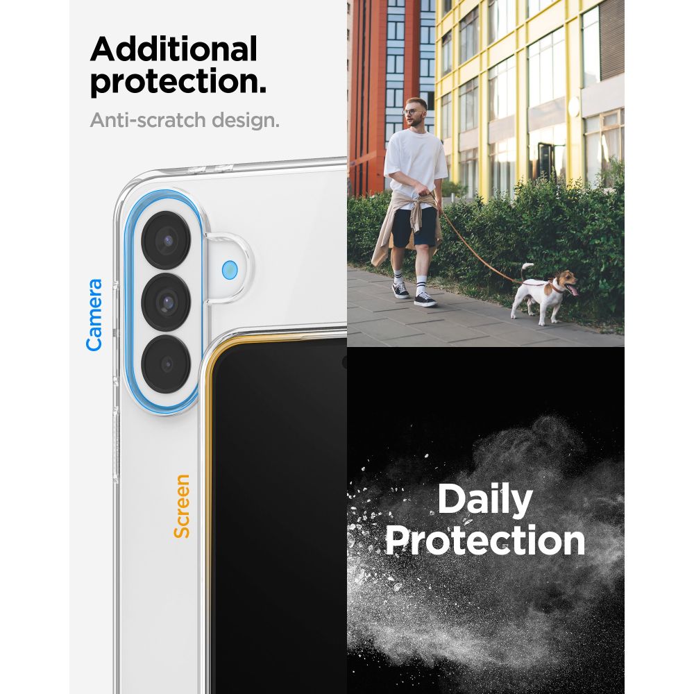 coque samsung galaxy a37 5g spigen liquid crystal transparent