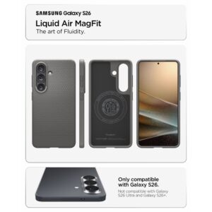 coque samsung galaxy s26 liquid air spigen gris