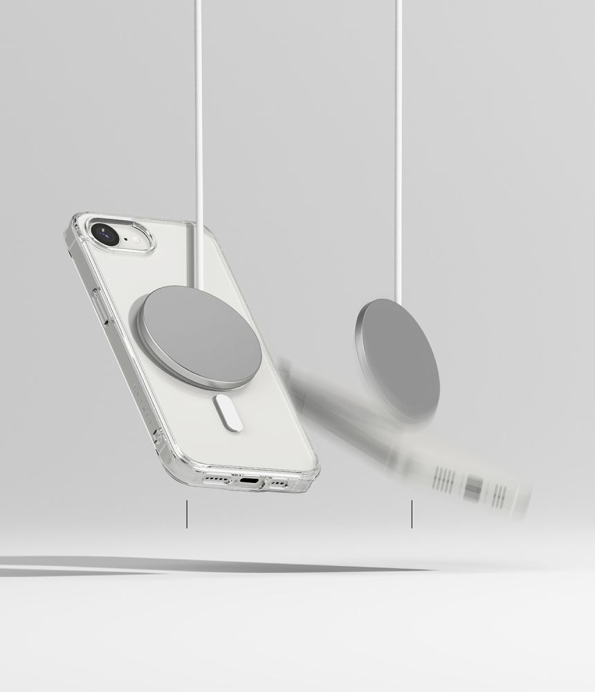 coque iphone 16e / 17e fusion ringke transparent