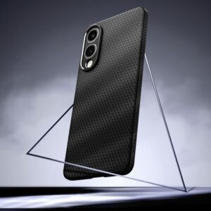 coque samsung galaxy s25 liquid air spigen noir mat