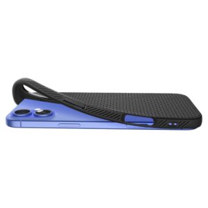 coque iphone 16 liquid air spigen noir mat