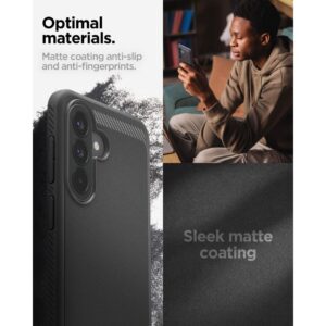 coque samsung galaxy a57 5g spigen rugged armor noir mat