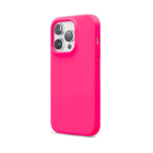 coque rose fluo et magsafe pour iphone 16 pro max