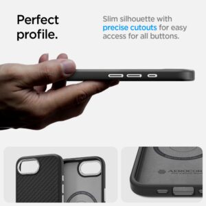coque iphone 16e / 17e enzo aramid spigen noir mat