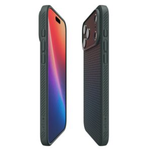 coque iphone 17 pro max liquid air spigen vert