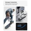 coque ultra hybrid magsafe pour samsung galaxy s26 ultra spigen zero one blanc