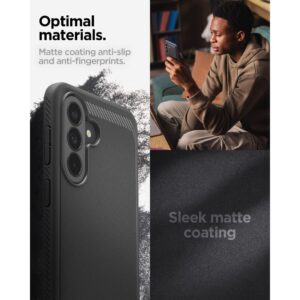 coque samsung galaxy a37 5g spigen rugged armor noir mat