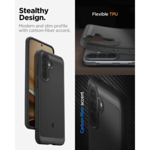 coque samsung galaxy a57 5g spigen rugged armor noir mat