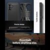 coque samsung galaxy a37 5g spigen rugged armor noir mat