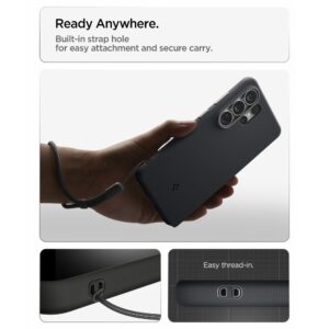 coque nano pop magsafe pour samsung galaxy s26 ultra spigen noir sésame
