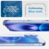 coque iphone 16 liquid crystal spigen transparent