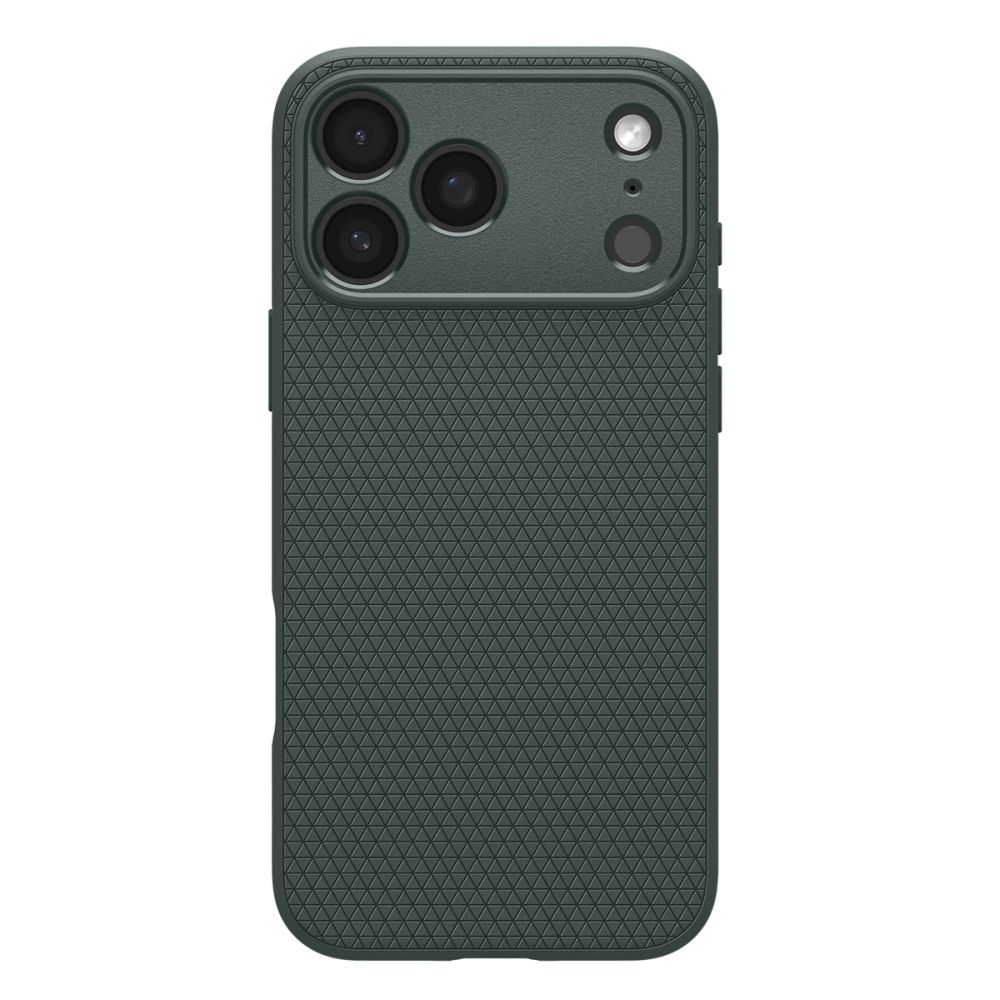 coque liquid air pour iphone 17 pro spigen vert abyssal