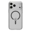 coque ultra hybrid mag magsafe pour iphone 17 pro spigen transparent/graphite