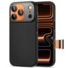 coque kevlar aramid cc magsafe pour iphone 17 pro tech protect noir