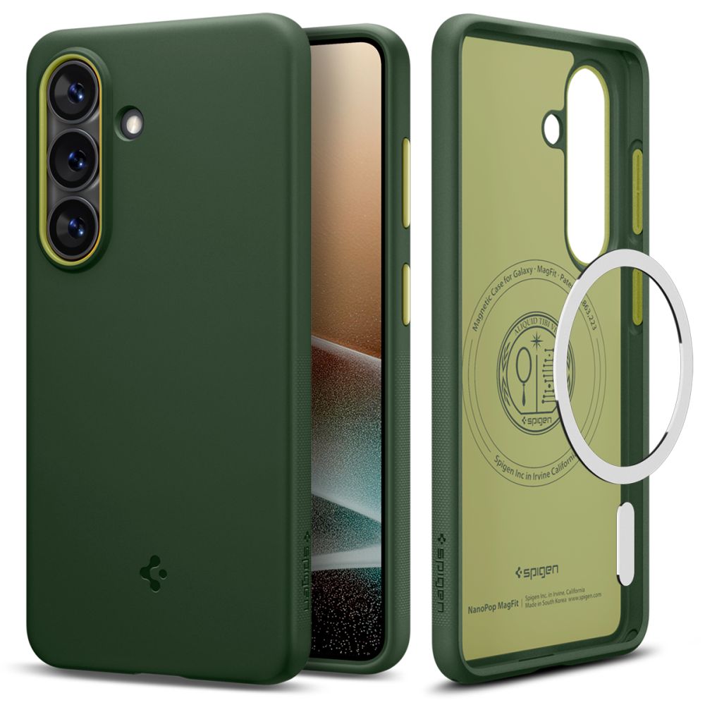 coque samsung galaxy s26 nano pop spigen vert