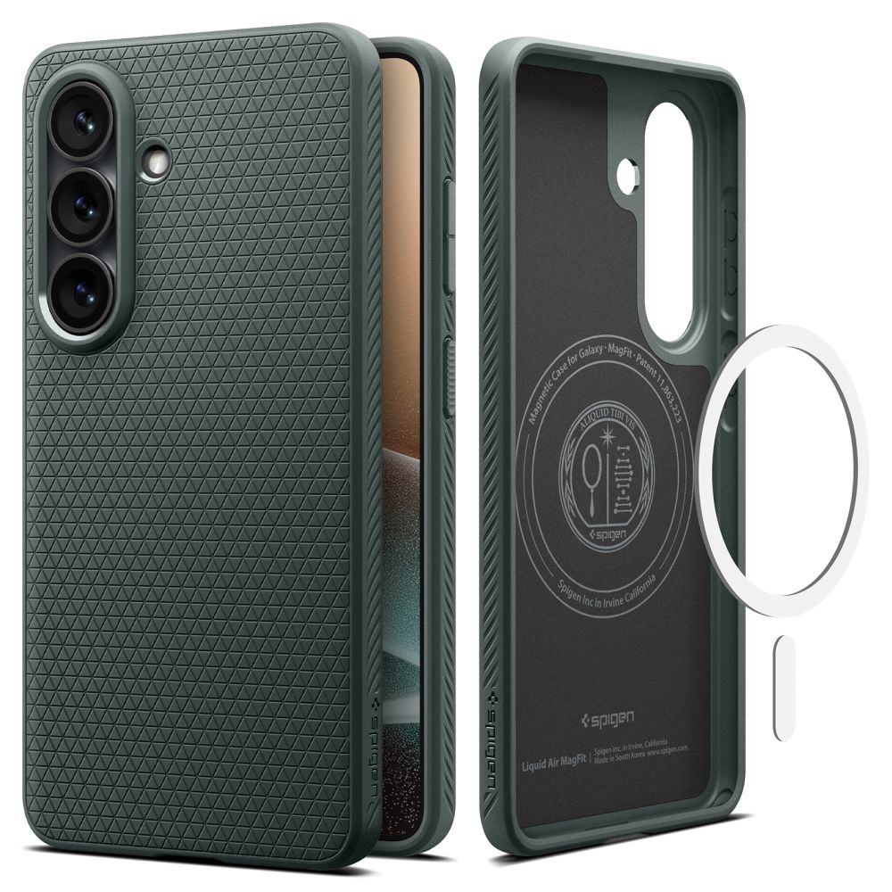 coque samsung galaxy s26+ liquid air spigen vert