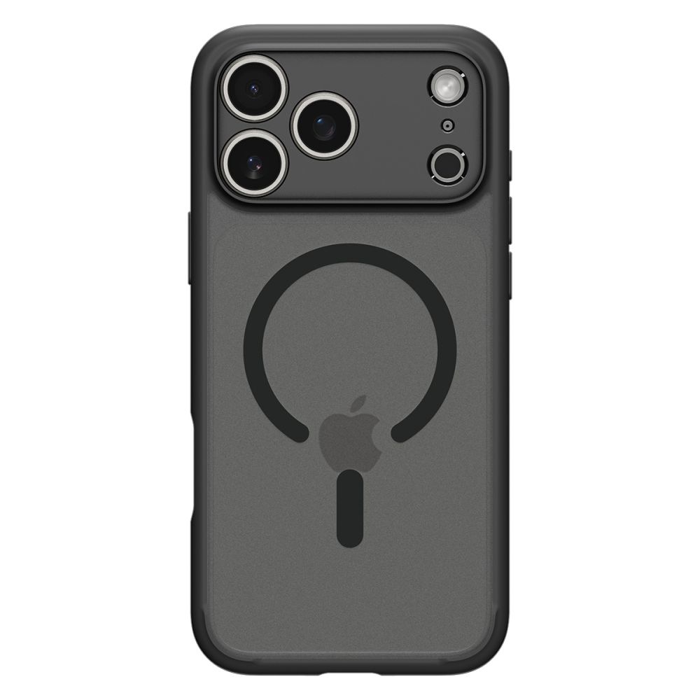 coque iphone 17 pro max ultra hybrid mag spigen noir