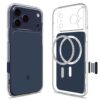 coque iphone 17 pro max ultra hybrid spigen bleu