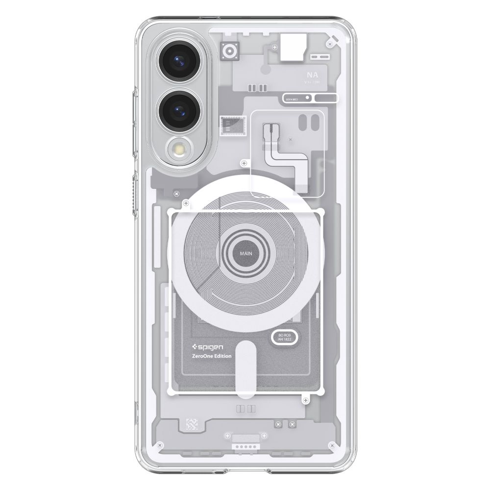 coque samsung galaxy s25 ultra hybrid spigen blanc