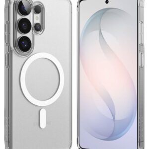 coque fusion magnetic magsafe pour samsung galaxy s26 ultra ringke transparent mat