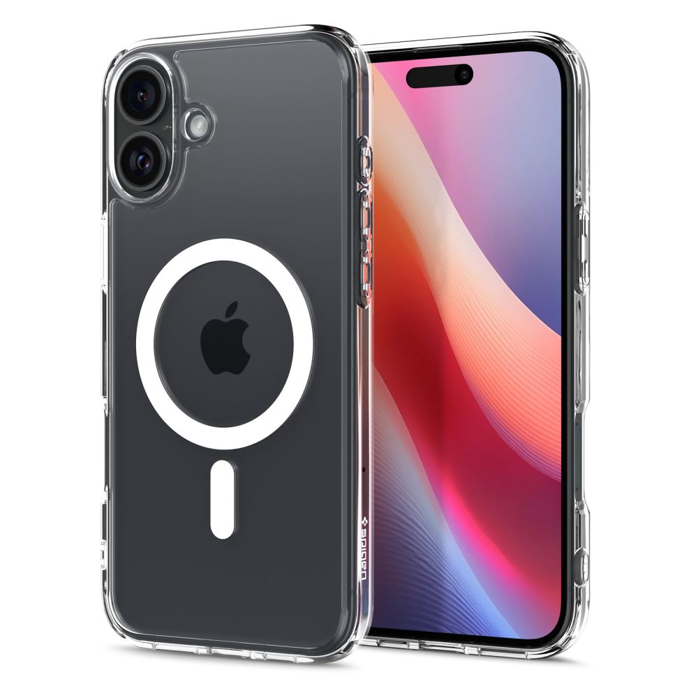 coque iphone 16 ultra hybrid spigen blanc