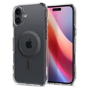 coque iphone 16 ultra hybrid spigen noir