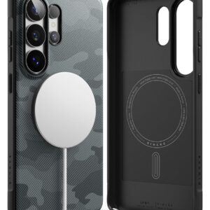 coque onyx magnetic magsafe pour samsung galaxy s26 ultra ringke noir camouflage