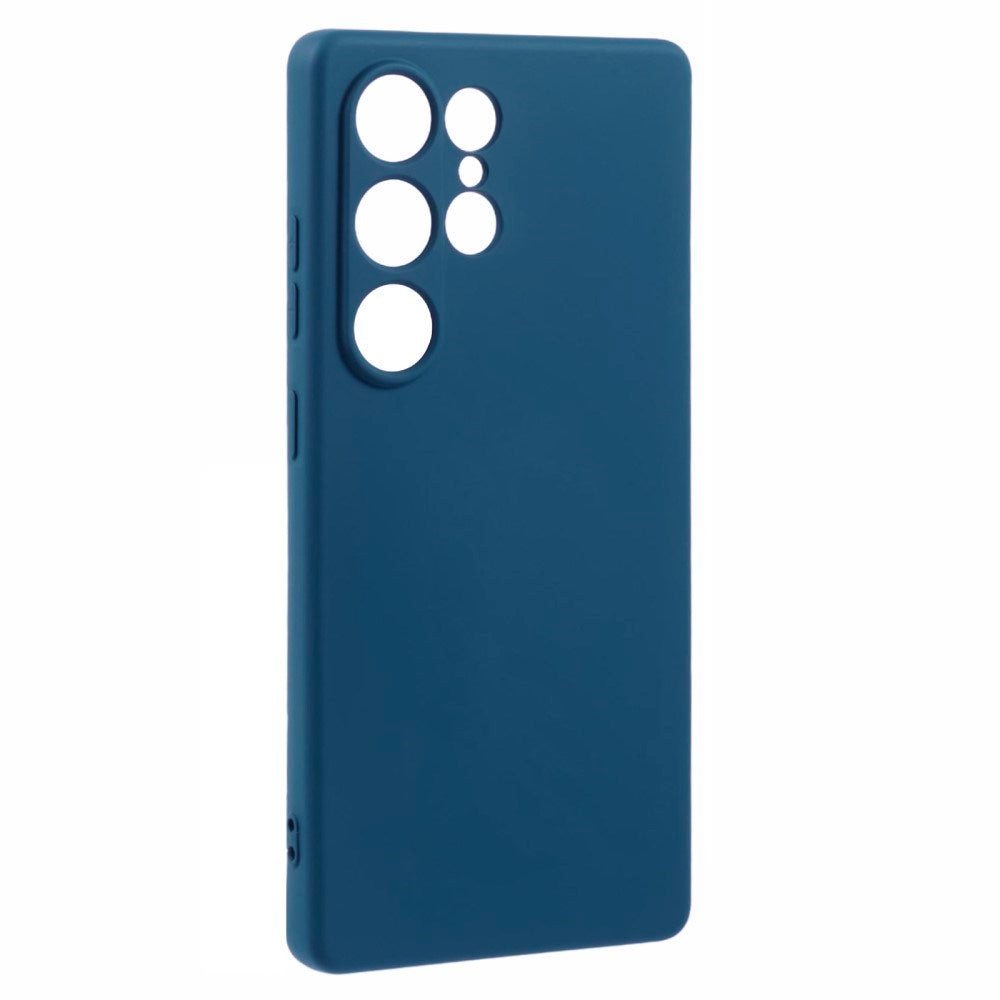 coque silicone bleue samsung galaxy s25 ultra