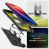 coque iphone 16 tough armor spigen noir