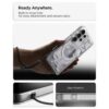 coque ultra hybrid magsafe pour samsung galaxy s26 ultra spigen zero one blanc
