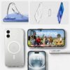 coque iphone 16 liquid crystal spigen transparent